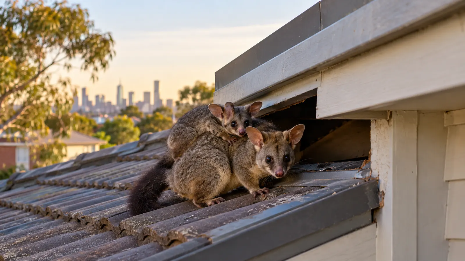 Possum Roof Exclusion and Dependent Young: Melbourne Questions