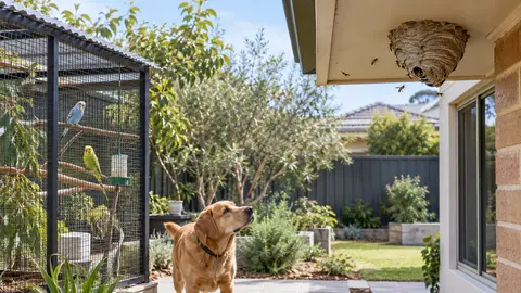Wasp Treatment with Pets or an Aviary: Melbourne Planning Guide